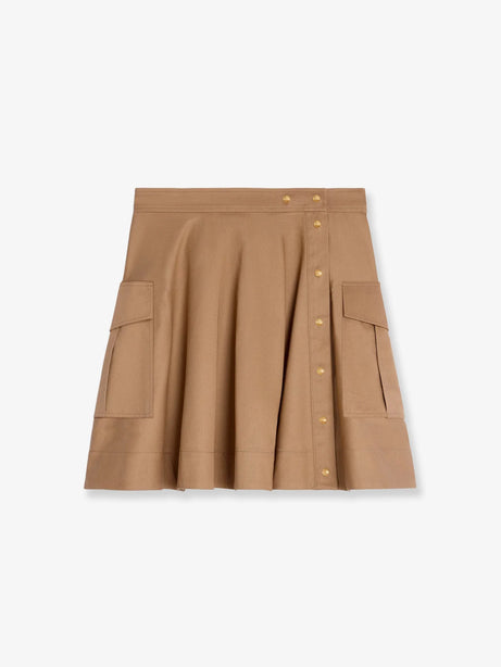 Celine Cotton skirt - Caramel