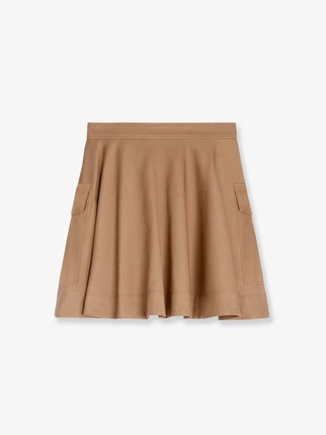 Celine Cotton skirt - Caramel