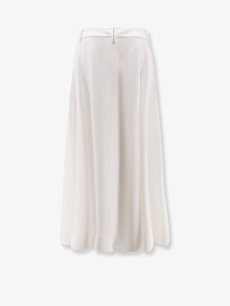 Brunello Cucinelli Viscose and linen skirt - Natural