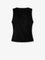 Pinko Gardener cotton vest with laces profiles - Nero