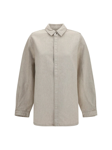 Jacquemus Amelo-de-Nîmes denim Shirt - Light Beige