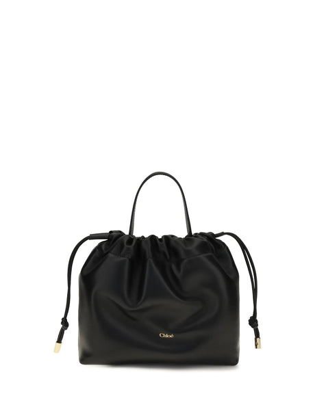 Chloé Icons leather chain Shoulder Bag - Black