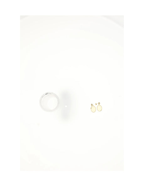 Celine MEDAL EARRINGS - Gold