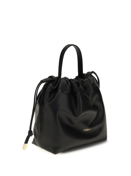Chloé Icons leather chain Shoulder Bag - Black