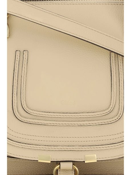 Chloé Marcie Handbag - Petal Beige