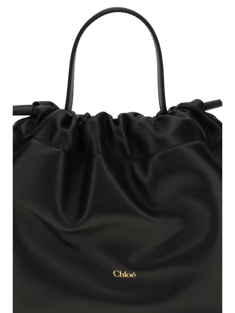 Chloé Icons leather chain Shoulder Bag - Black