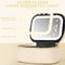 StitchesandTweed Portable Makeup Her Pouch with LED Mirror - Craie