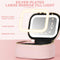 StitchesandTweed Portable Makeup Her Pouch with LED Mirror - Rose D'ete