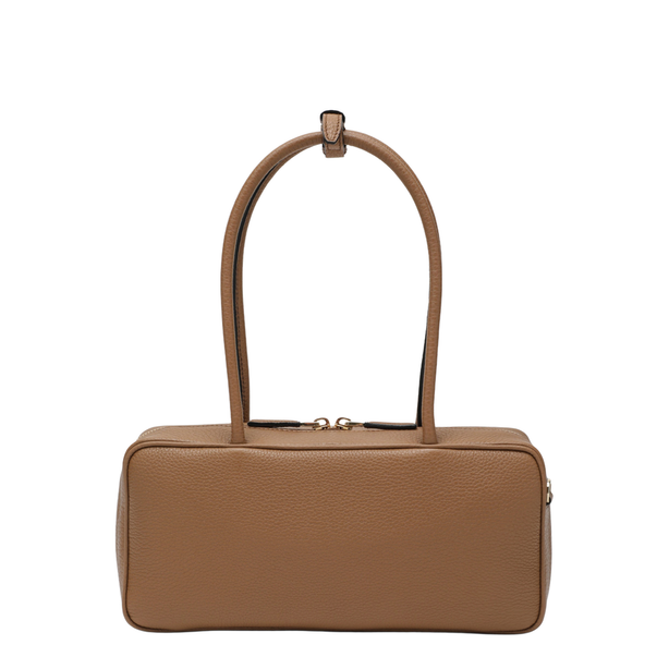 Medium Calfskin Handbags - Caramel