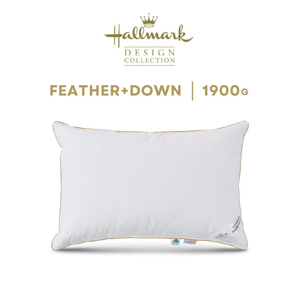 Hallmark Feather Down 3-Chamber Pillow