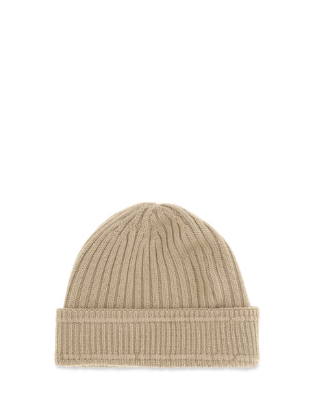 Burberry Wool Beanie - Sand
