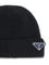 Prada Beanie Hat with logo - Black