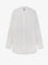 Toteme Oversized Summer cotton and linen shirt - White