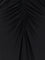 Self Portrait Gathered jersey long dress - Black