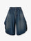 Balenciaga Cotton Bermuda shorts - Dark Ocean