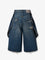 Balenciaga Cotton Bermuda shorts - Dark Ocean