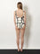 Toteme One-piece swimsuit with Monogram print - Tofu