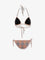 Burberry Cobb bikini with Traditional Check pattern - Archive Beige