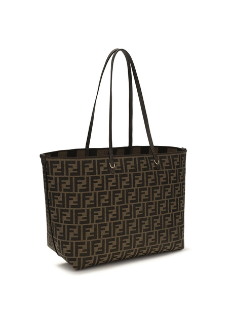 Fendi Roll medium Tote Bag - T.Moro+R.Ebano+Os