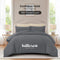 Hillcrest ComfyLux Solid 988TC Fitted Sheet Set No Quilt Cover - 6 Colours