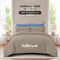 Hillcrest ComfyLux Solid 988TC Fitted Sheet Set No Quilt Cover - 6 Colours