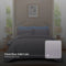 Hillcrest ComfyLux Solid 988TC Fitted Sheet Set No Quilt Cover - 6 Colours