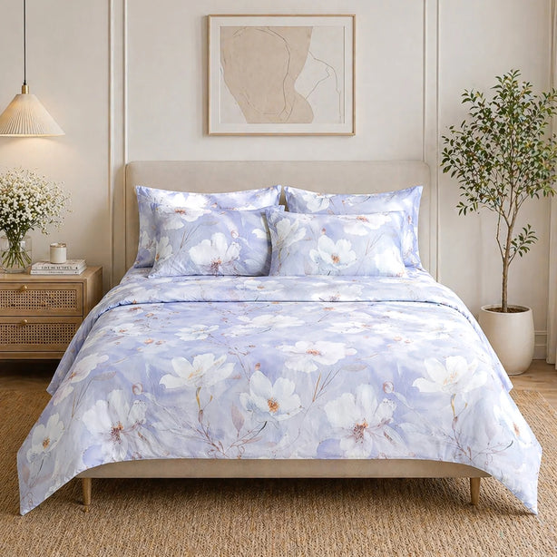 Hillcrest Noelcool Cooling Printed Fitted Sheet Set