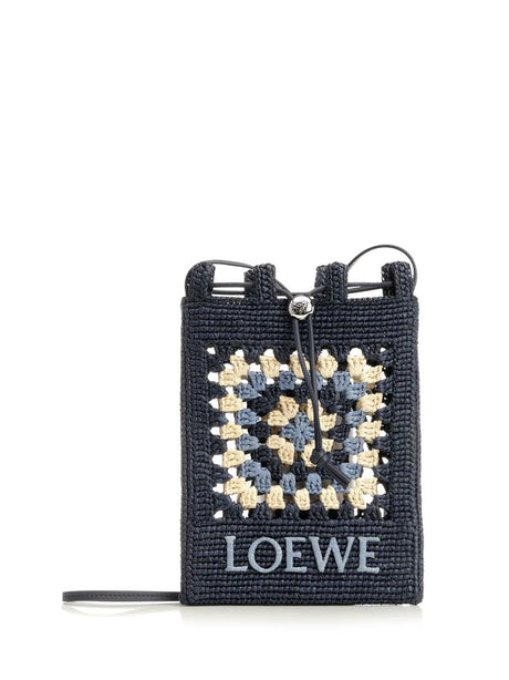 Loewe Paula'S Ibiza Pocket With Drawstring - Blue