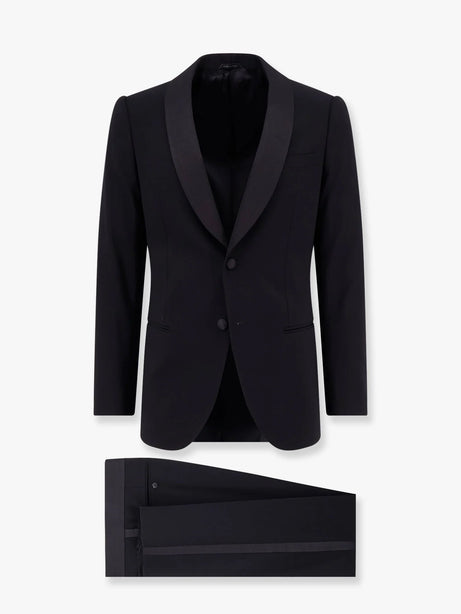 Giorgio Armani Soho virgin wool tuxedo - Black Beauty