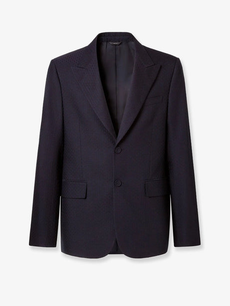 Fendi Formal wool and cotton blazer - Abisso