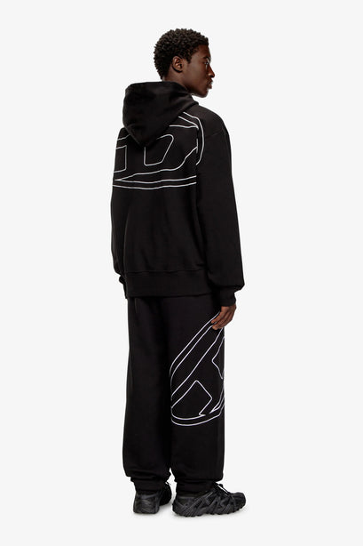 Diesel S-Macs cotton sweatshirt - Nero
