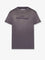 Maison Margiela Cotton T-shirt with rewashed effect - Aubergine