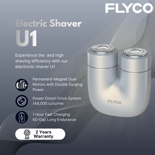 FLYCO Electric Men's Shaver U1