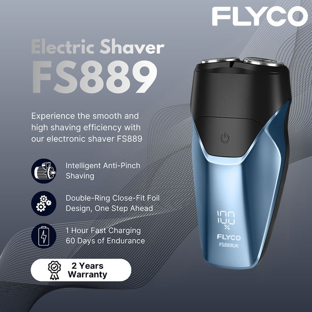 FLYCO Electric Men's Shaver FS889