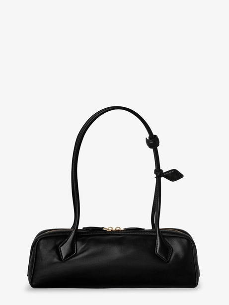 Alaia Le Teckel leather shoulder bag - Noir