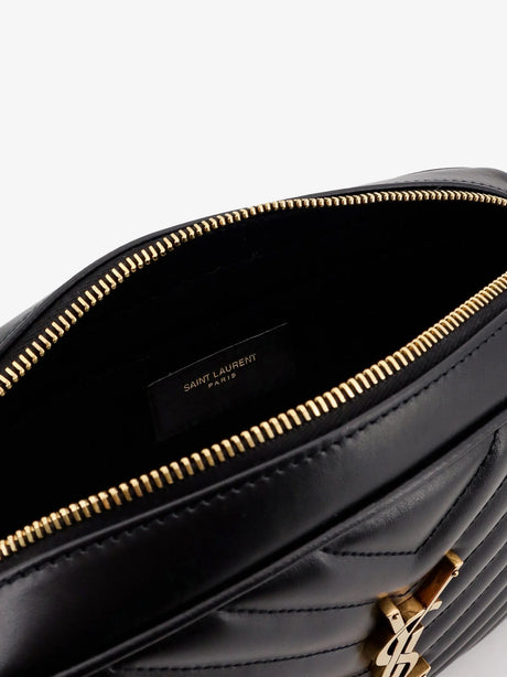 Saint Laurent Quilted leather camera bag shoulder bag - Nero
