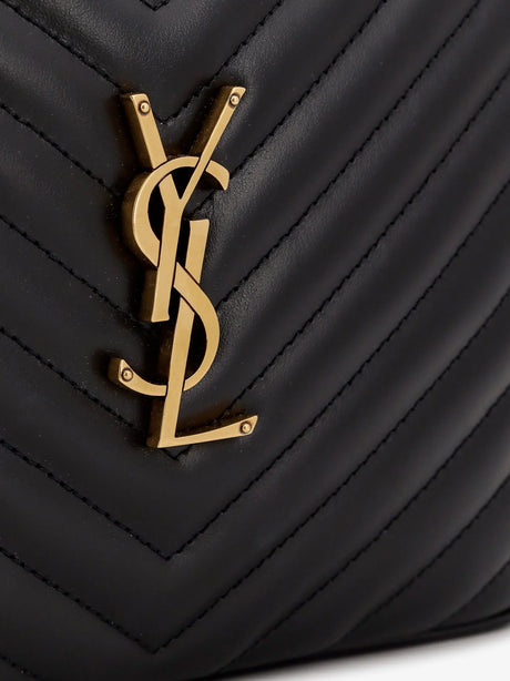 Saint Laurent Quilted leather camera bag shoulder bag - Nero