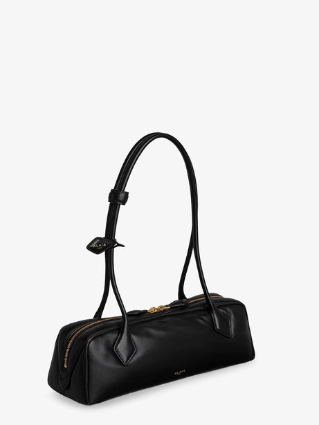 Alaia Le Teckel leather shoulder bag - Noir