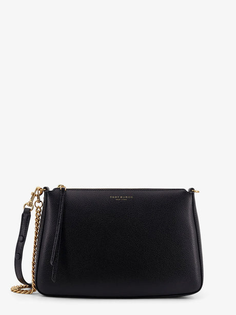 Tory Burch Perry leather shoulder bag - Black