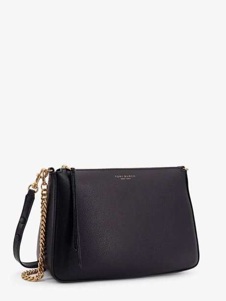 Tory Burch Perry leather shoulder bag - Black