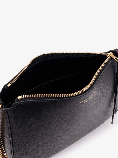 Tory Burch Perry leather shoulder bag - Black