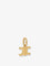 Celine Celine Triomphe brass charm - Gold