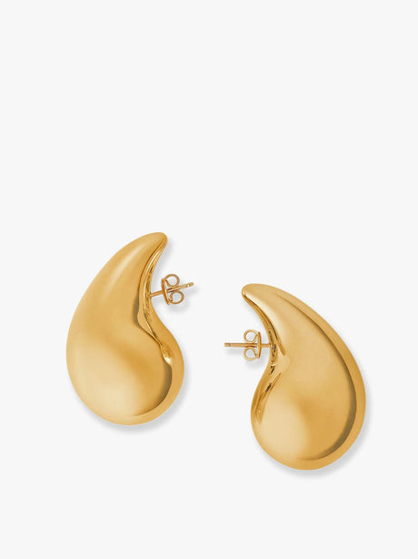 Bottega Veneta 925 Sterling silver earrings - Yellow Gold