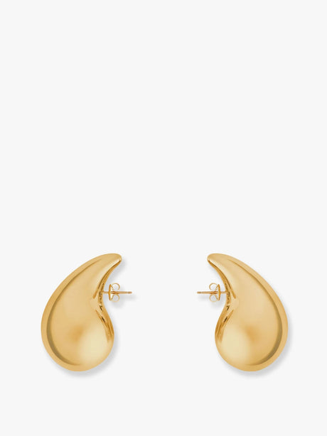 Bottega Veneta 925 Sterling silver earrings - Yellow Gold