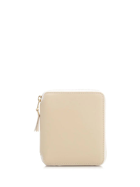 Comme Des Garcons Wallet Vertical Wallet - White