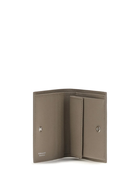 Ferragamo Gancini Wallet - Taupe Grey