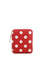 Comme Des Garcons Wallet Polka Dot Wallet - Red