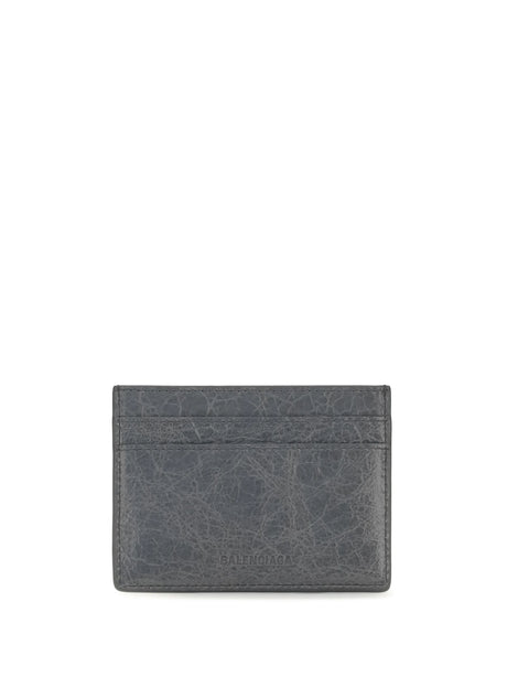 Balenciaga Le City Card Holder - Volcanic Rock