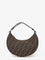 Fendi Fendigraphy Small FF jacquard fabric handbag - Tabacco