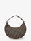 Fendi Fendigraphy Small FF jacquard fabric handbag - Tabacco